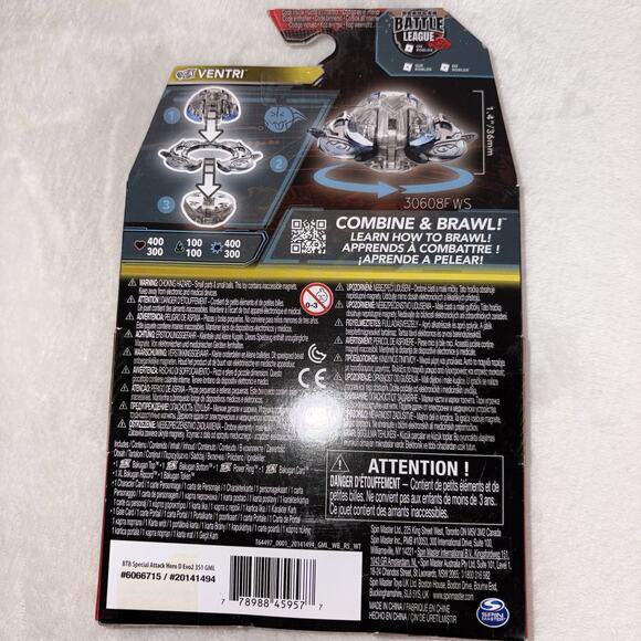 Bakugan Diamond Special Attack Ventri and Special Attack Hammerhead LOT OF 2 NEW - Picture 5 of 5